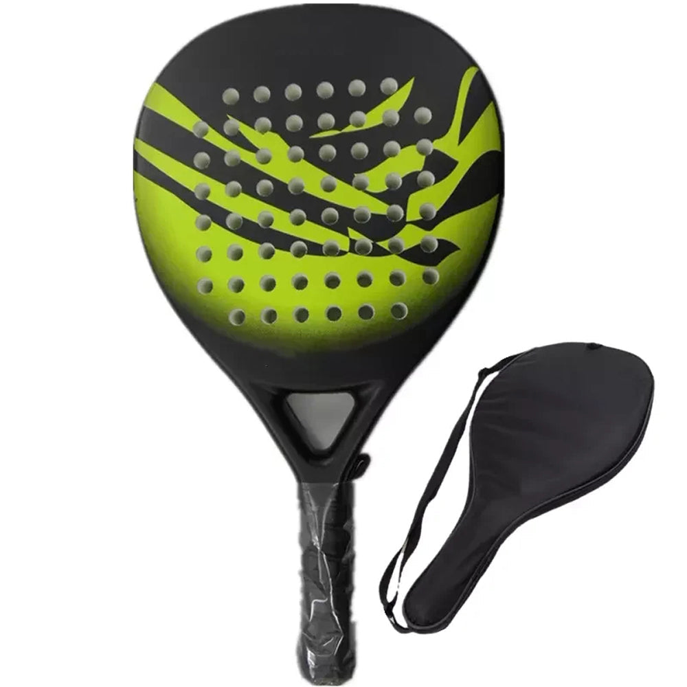 KetibLaxi Padel Racket for Beginners – Carbon Fiber Composite Frame, Soft EVA Core & Enhanced Grip Control
