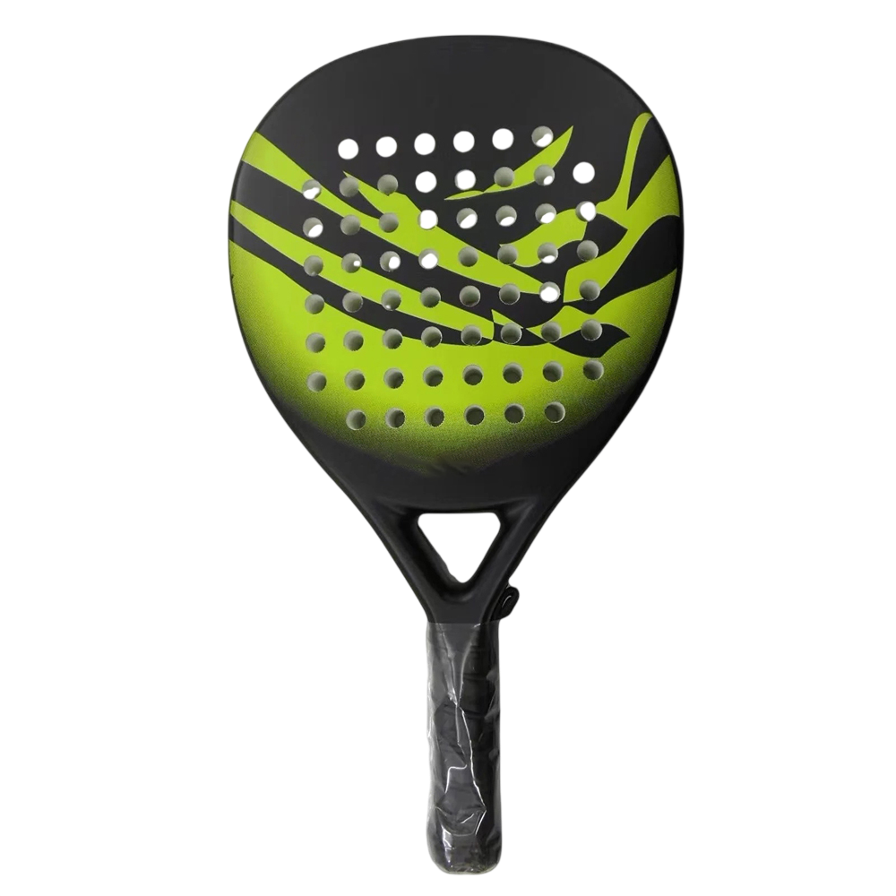 KetibLaxi Padel Racket for Beginners – Carbon Fiber Composite Frame, Soft EVA Core & Enhanced Grip Control