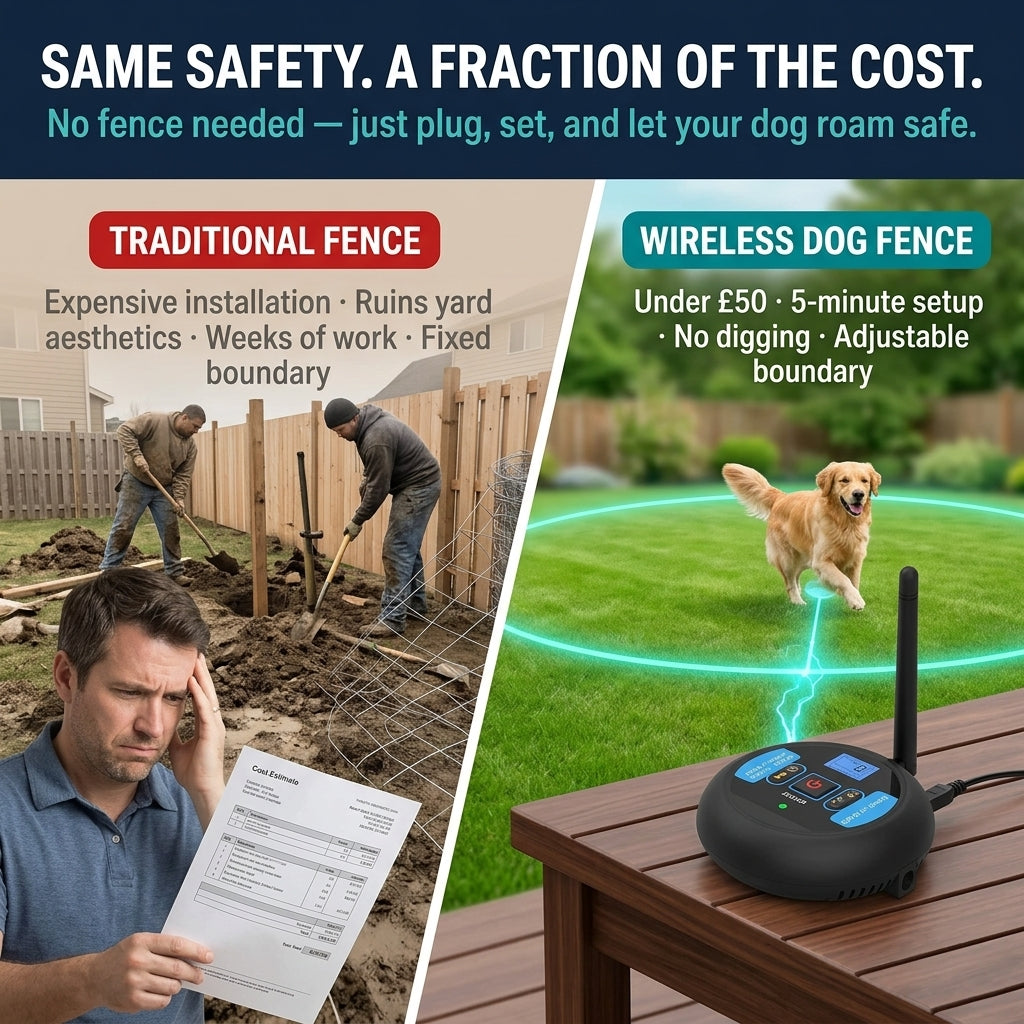 ElexFence Wireless Dog Electric Fence Boundary System