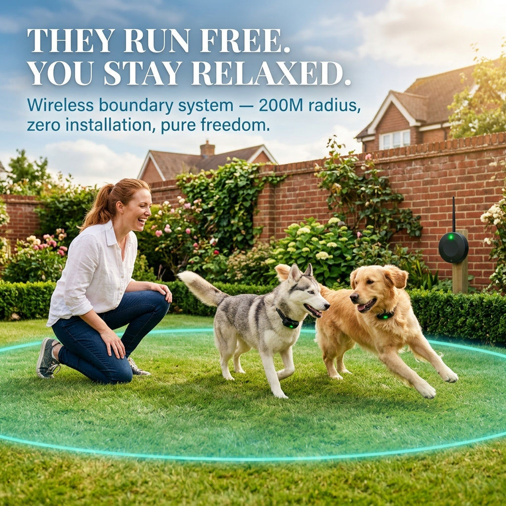 ElexFence Wireless Dog Electric Fence Boundary System