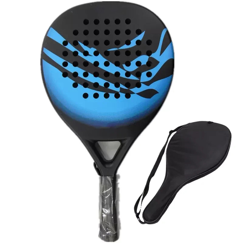 KetibLaxi Padel Racket for Beginners – Carbon Fiber Composite Frame, Soft EVA Core & Enhanced Grip Control