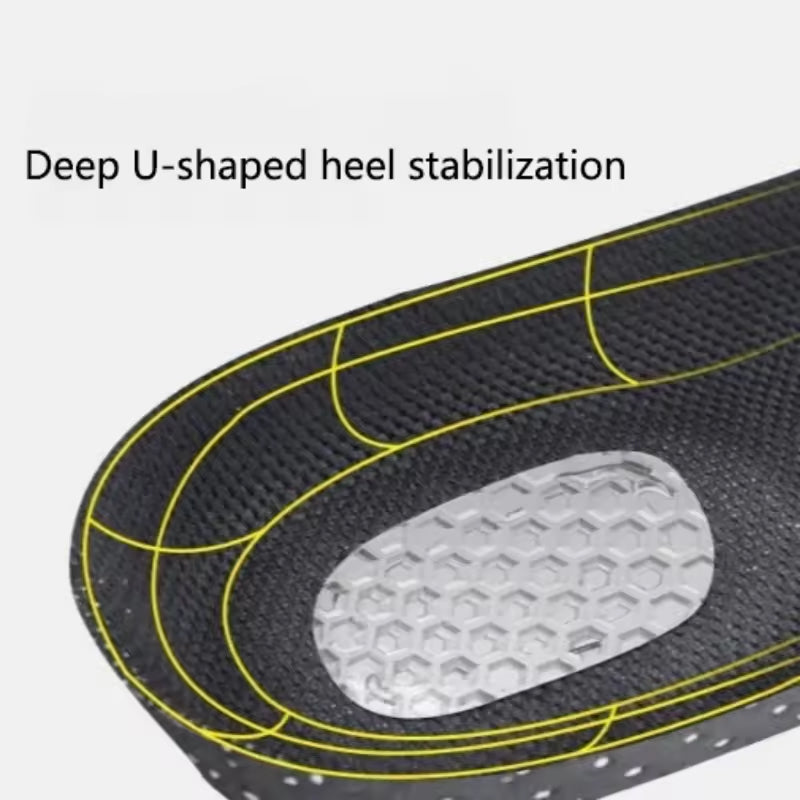 AcuFlexi Contoured arch support reduces muscle fatigue