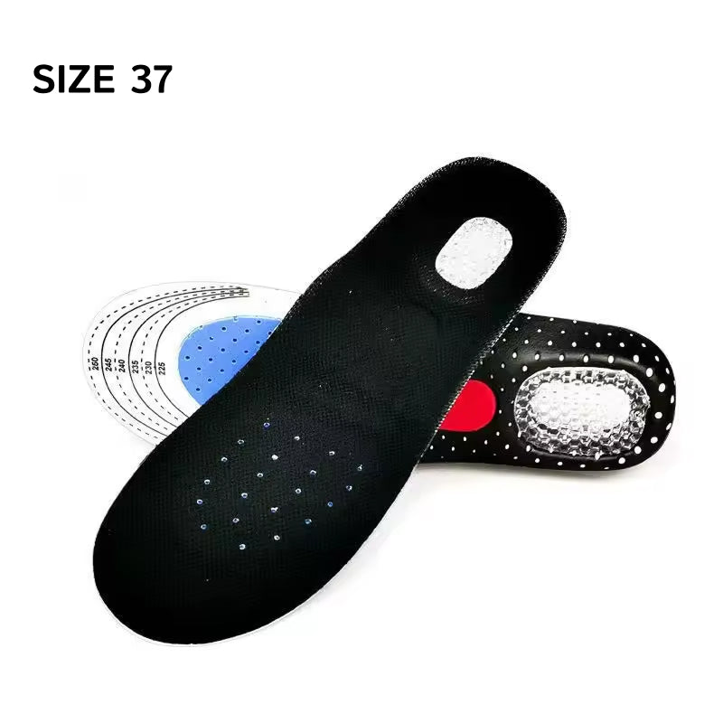 AcuFlexi Contoured arch support reduces muscle fatigue