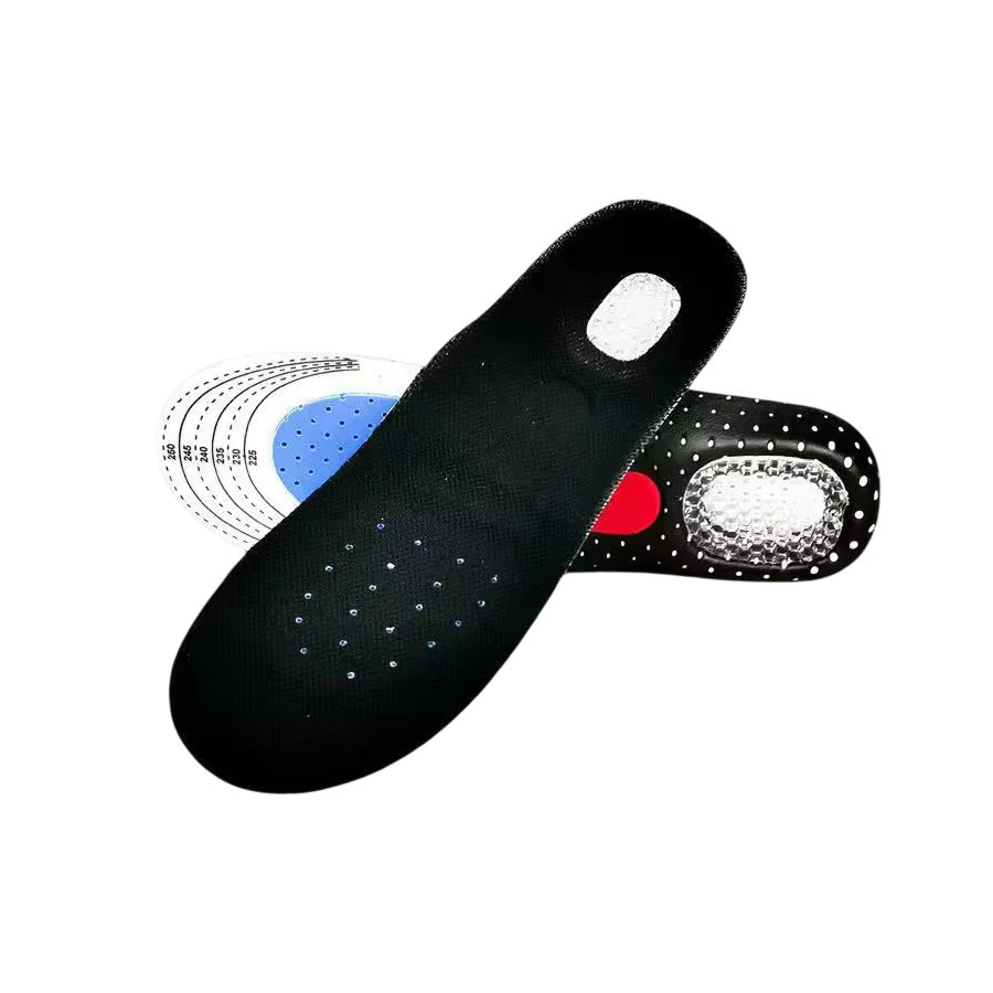 AcuFlexi Contoured arch support reduces muscle fatigue