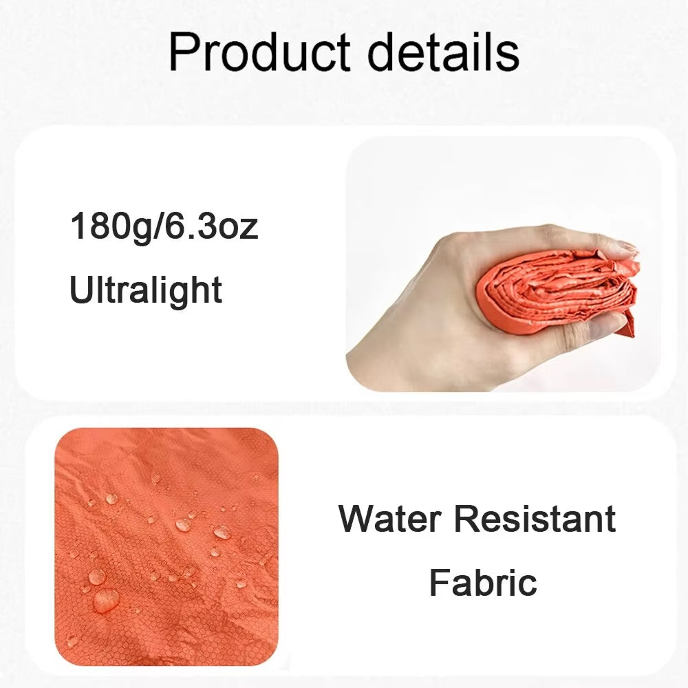 BagiEmex Emergency Sleeping Bag - Ultralight Thermal Survival Gear
