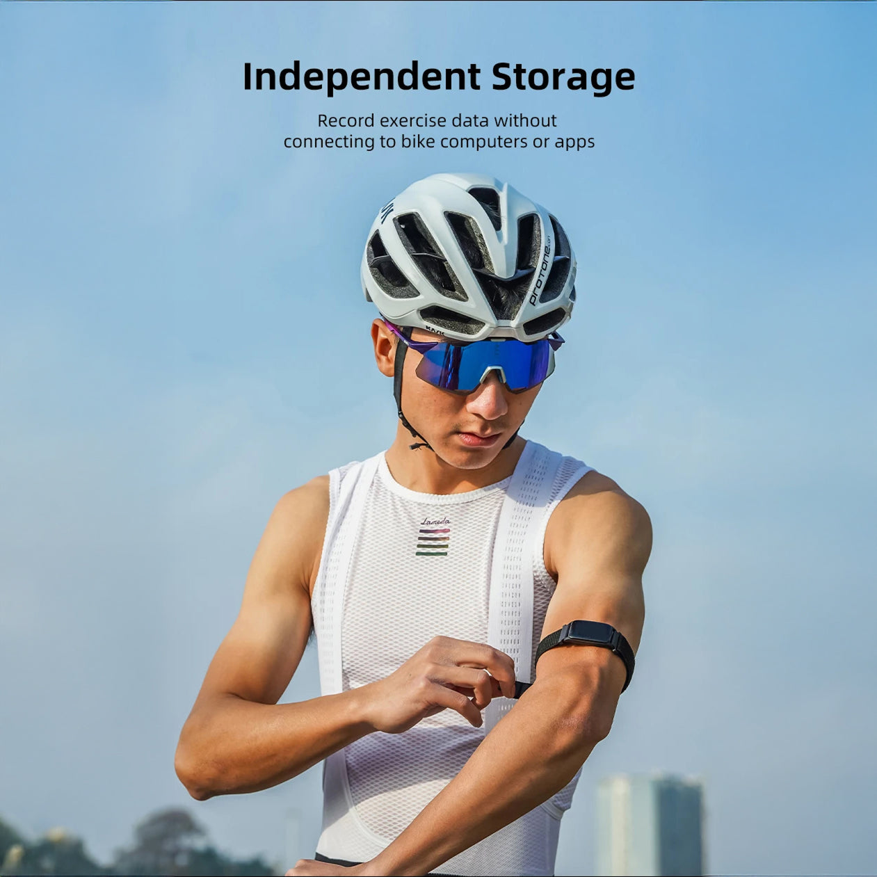 BeatLivo Armband Heart Rate Monitor – IPX8 Waterproof, Bluetooth & ANT+ with Blood Oxygen Tracking