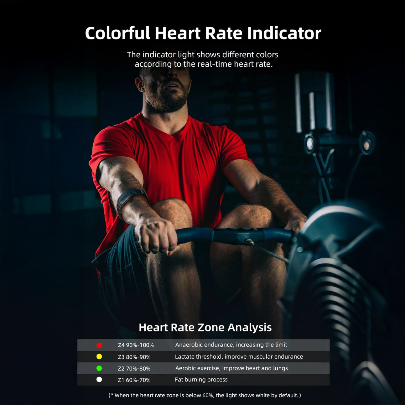 BeatLivo Armband Heart Rate Monitor – IPX8 Waterproof, Bluetooth & ANT+ with Blood Oxygen Tracking