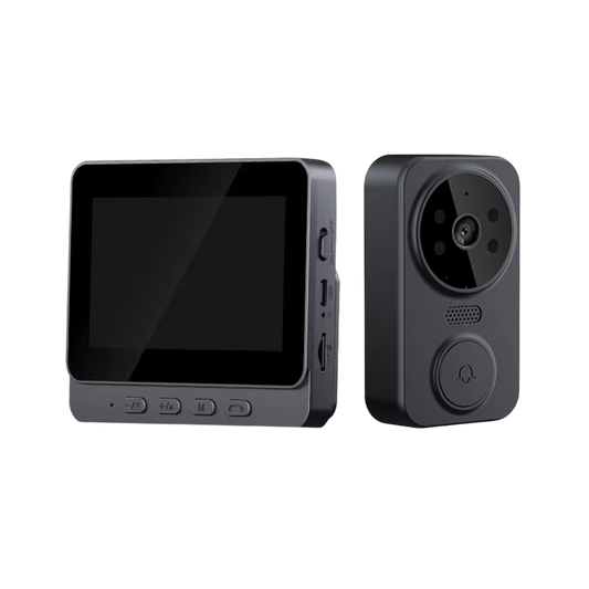 EntryCiz 2K Wireless Smart Doorbell – AI Human Detection, Night Vision & Two-Way Audio Communication