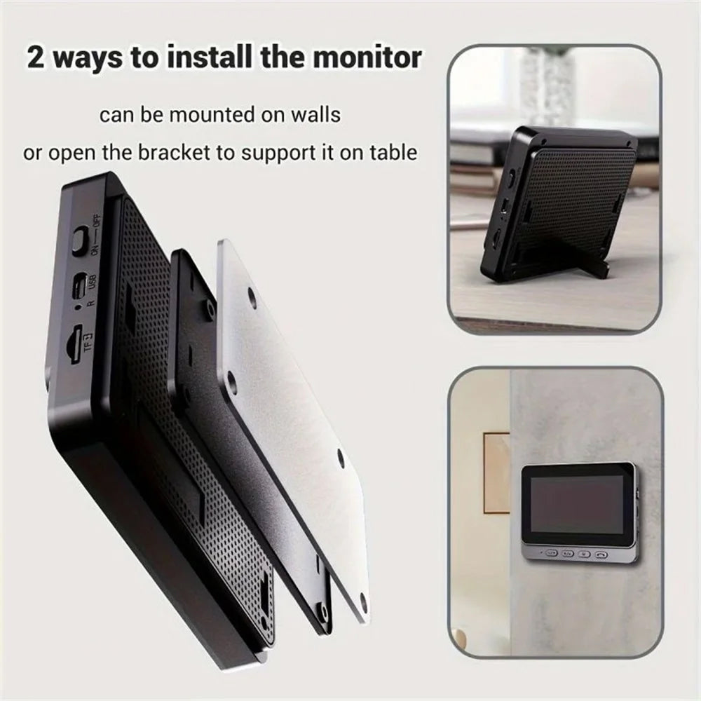EntryCiz 2K Wireless Smart Doorbell – AI Human Detection, Night Vision & Two-Way Audio Communication
