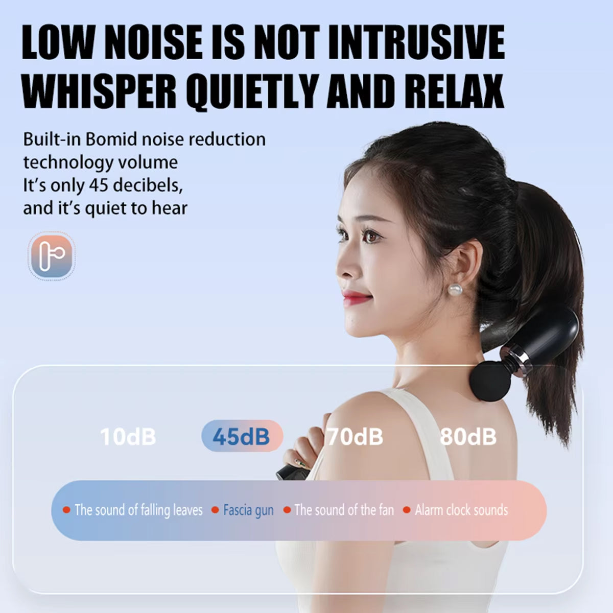 BixUnac Gun Massager - Ergonomic Deep Tissue Percussion Massager
