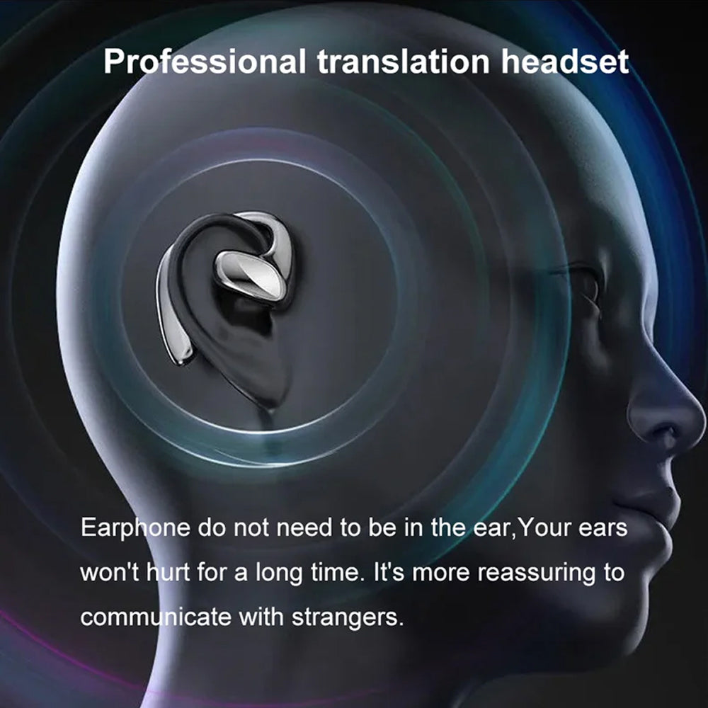 BudsPoly Smart Translation Earbuds – 144 Languages, 97% Accuracy & 0.4s Real-Time Response