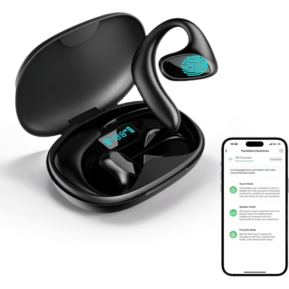 BudsPoly Smart Translation Earbuds – 144 Languages, 97% Accuracy & 0.4s Real-Time Response