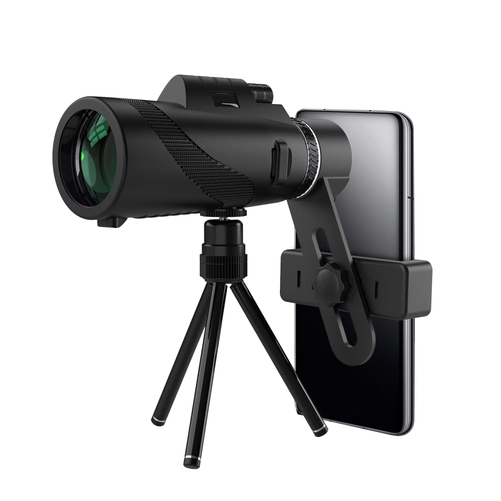 ClosiObi 80x100 High Power Monocular – BAK4 Prism, 5-Layer Broadband Coating & Smartphone Adapter