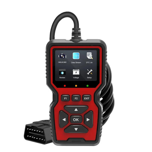 CodiRedix Car Code Reader OBD2 Scanner 35,000+ DTC Library Mode 6/8 Emissions Tool