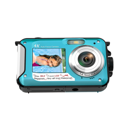 DeepyShot Underwater Photography Camera – 4K Ultra HD Video, 48MP Stills & 10FT Waterproof