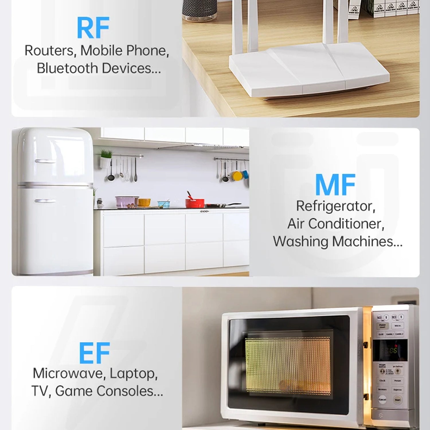 DetexMifi EMF Detector 3-in-1 0.01μT Precision 2.4