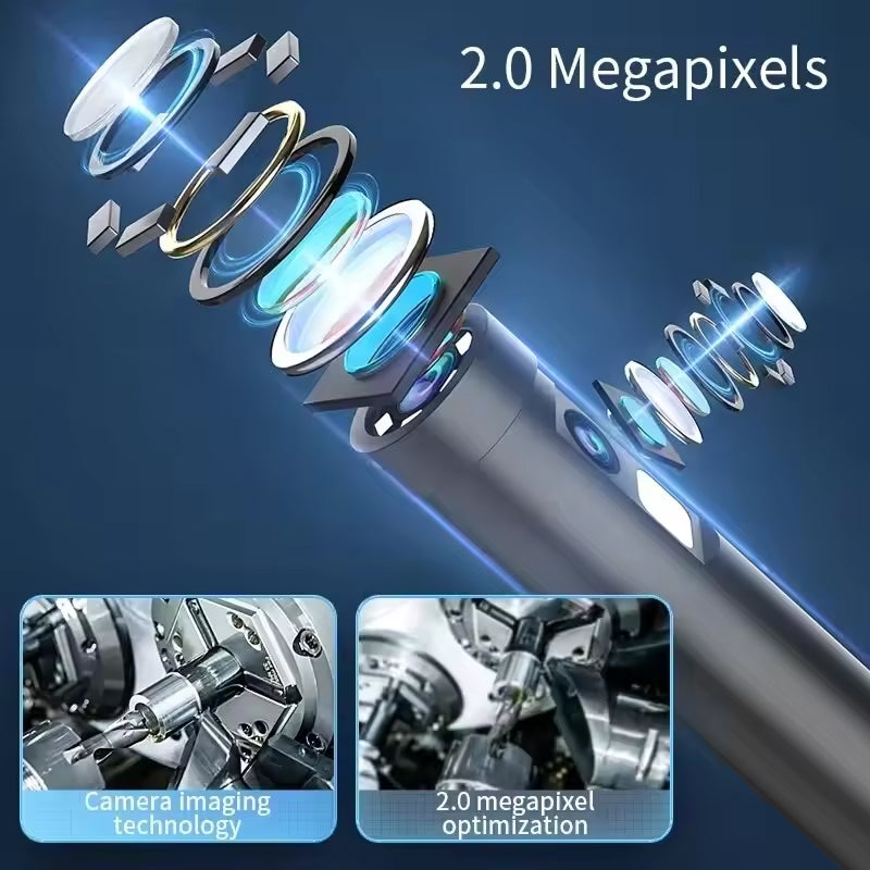 EndoFaxi IP67 waterproof with 6 adjustable LED lights