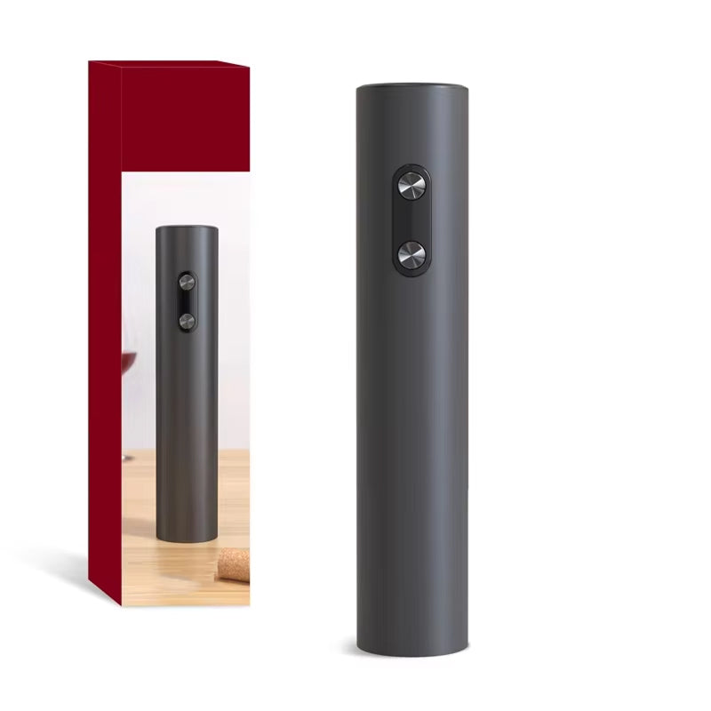 EnziVine Electric Wine Bottle Opener – Automatic Corkscrew, Foil Cutter & One-Touch Operation