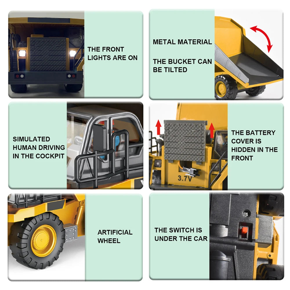 ExcaVoxi High-Strength Alloy Components