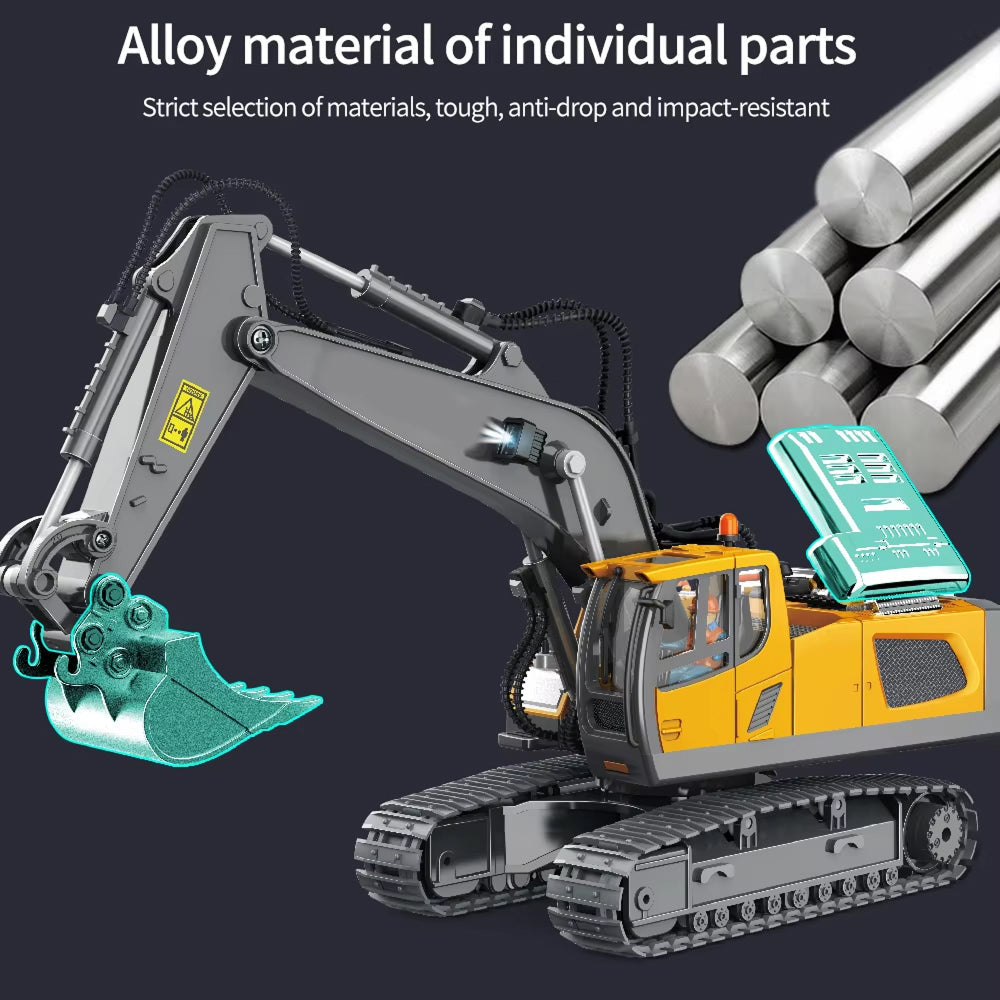 ExcaVoxi High-Strength Alloy Components