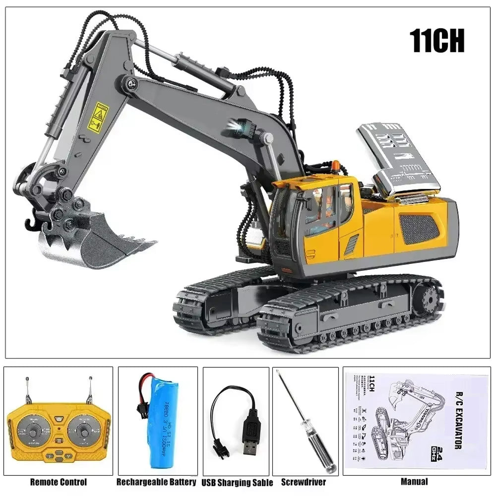 ExcaVoxi High-Strength Alloy Components