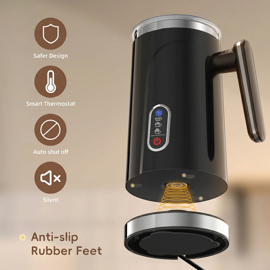 ChocoJiva Smart Hot Chocolate Maker – Automatic Milk Frother, Rapid Thermal Heating & Easy-Pour Spoutv