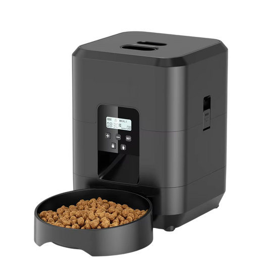 BostFoni Smart Automatic Cat Feeder – 10 Daily Meal Schedules, App Notifications & Anti-Jam System