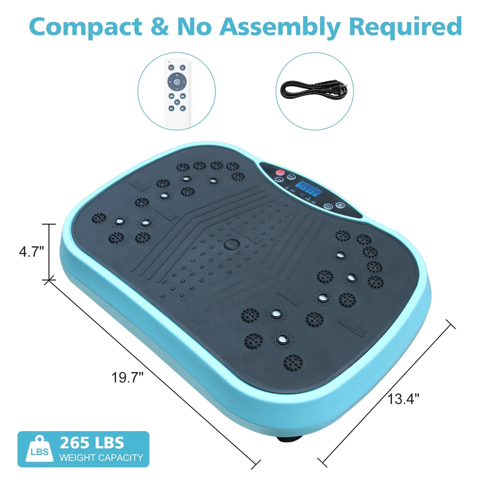 FitZaxi Vibration Plate - 120 Speeds Whole Body Workout