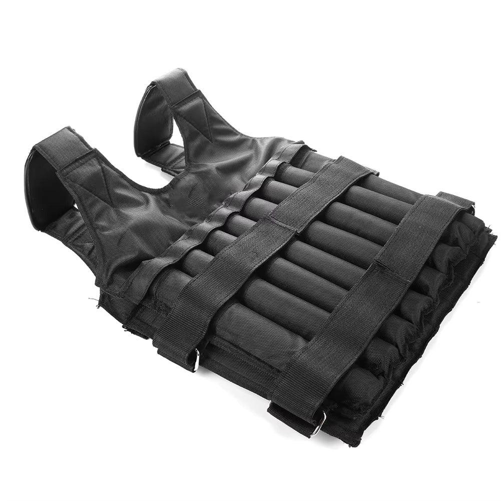 GraviVest Military Grade Weighted Vest – 1-50kg Adjustable Capacity, 1680D Oxford Cloth & Precision Loading