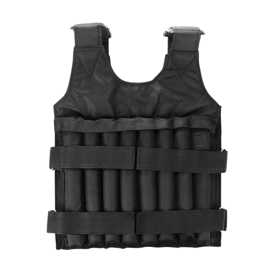 GraviVest Military-Grade Weighted Vest 1-50kg Adjustable Capacity with 1680D Oxford Cloth and 16-Grid Precision Loading