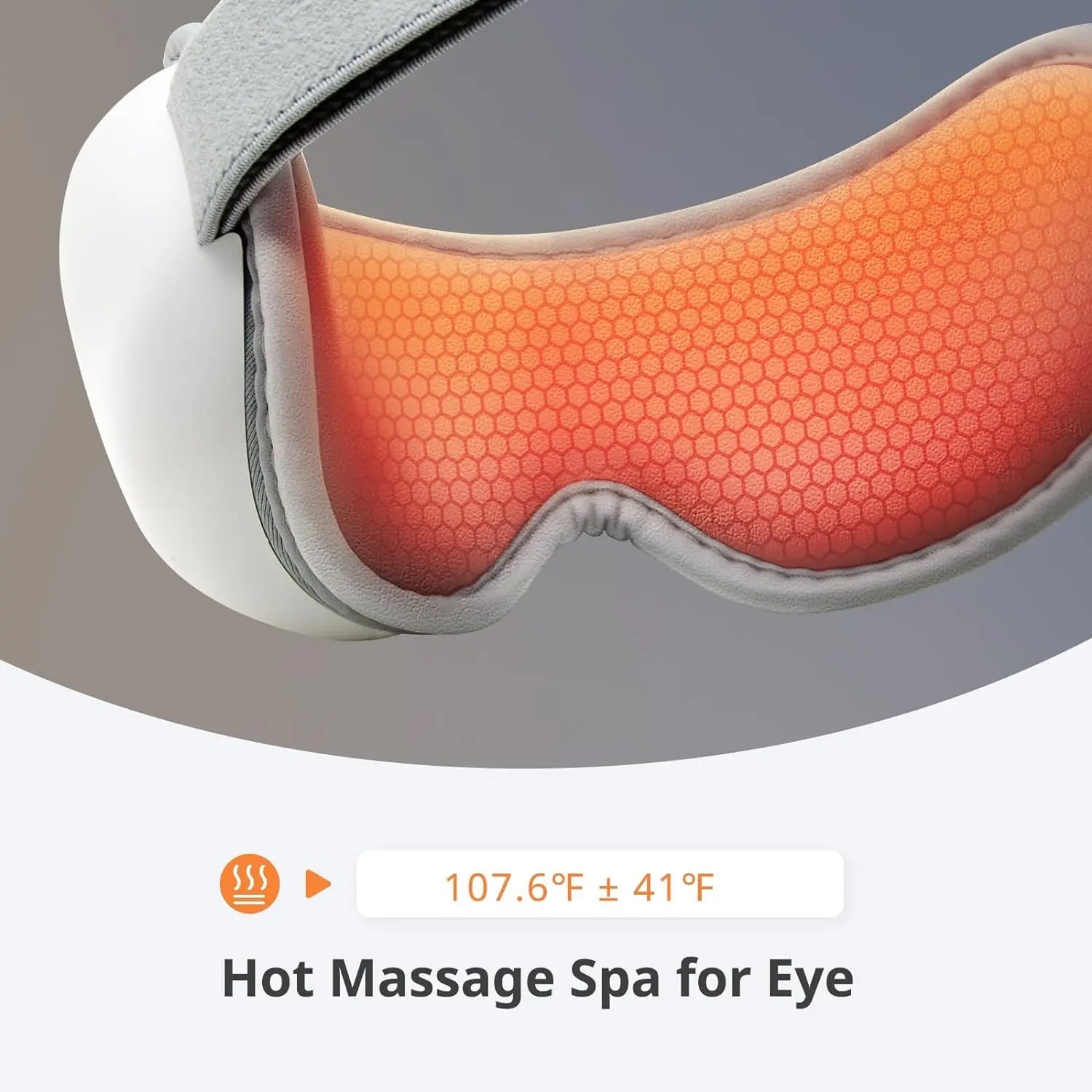 HeatLids 3-in-1 Smart Heated Eye Mask – 42°C Thermal Precision, Triple Action Massage & Bluetooth