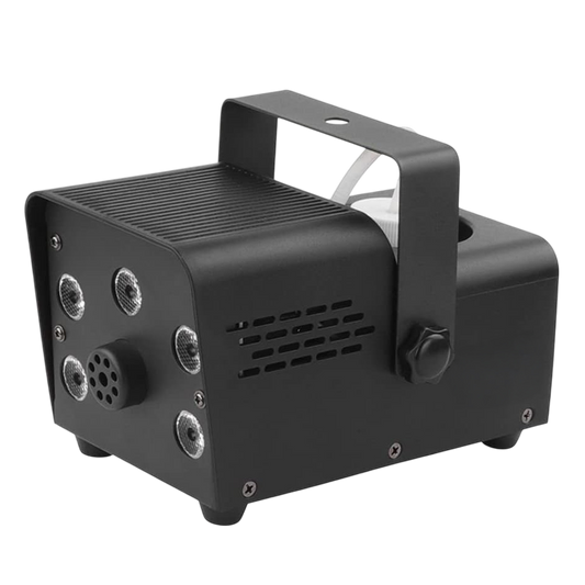 HexieMist 6500 CFM Fog Machine with 12 Color RGB LED Lights, Dual Remote Control and 2-Minute Rapid Warm-Up