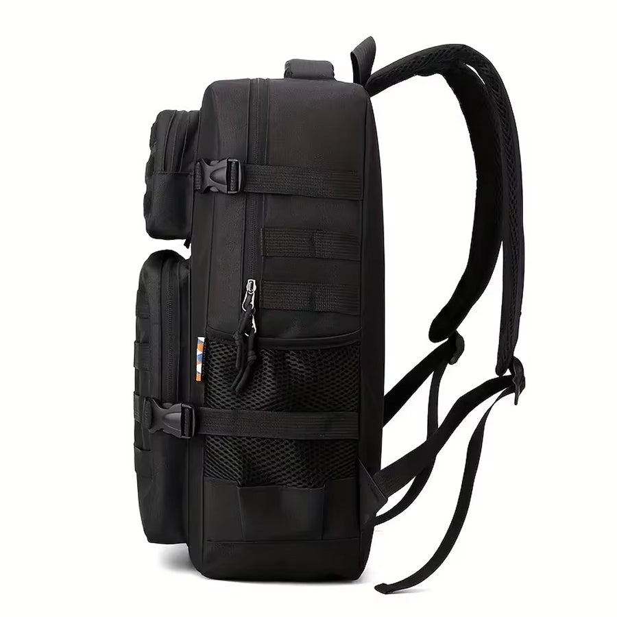 HuntRigki 50L Tactical Hunting Backpack – Waterproof Molle System, Rifle Holder & Gear Storage