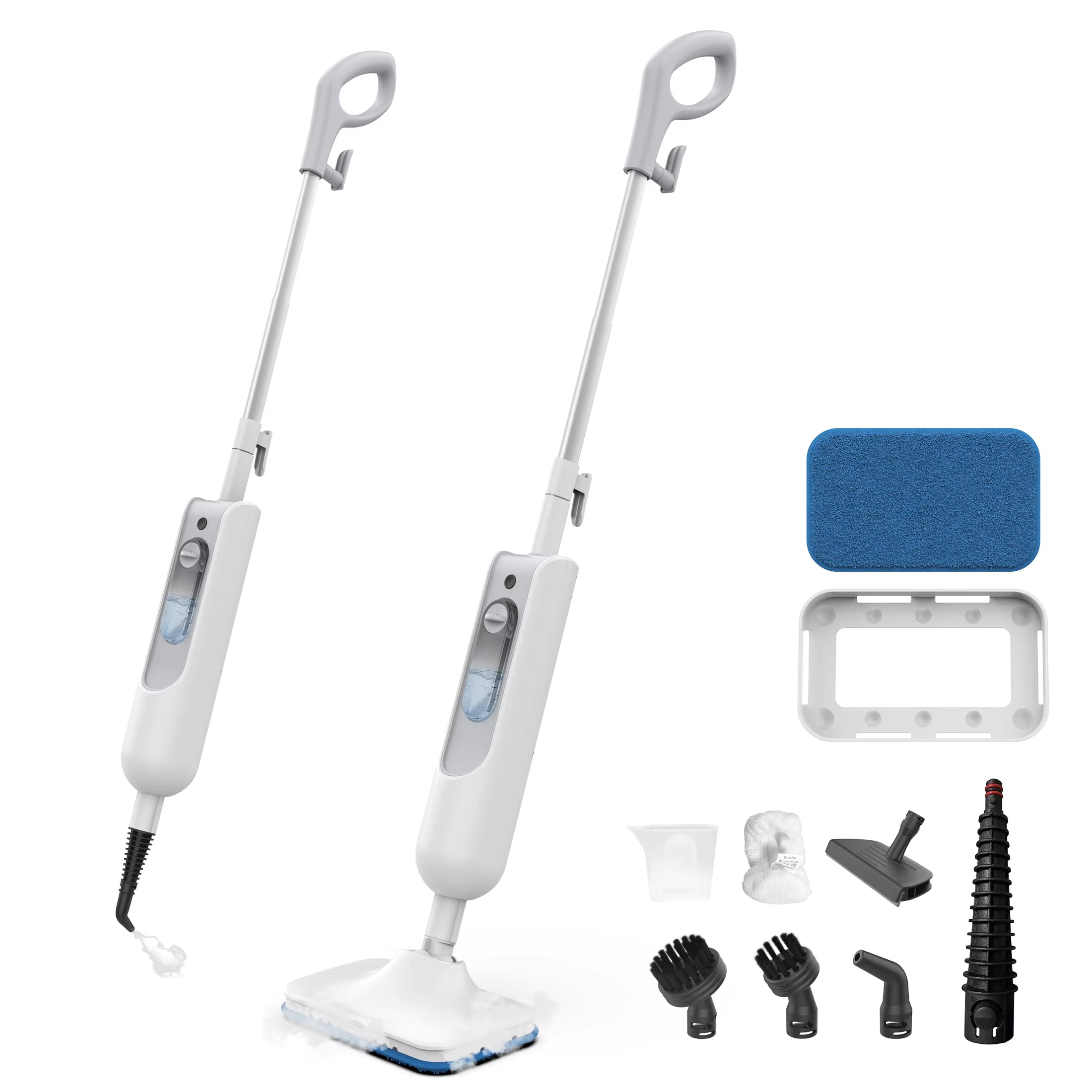 Hystemox 10-in-1 Handheld Steam Mop – 120°C Deep Sanitization, Detachable Cleaner & Multi-Surface Kit