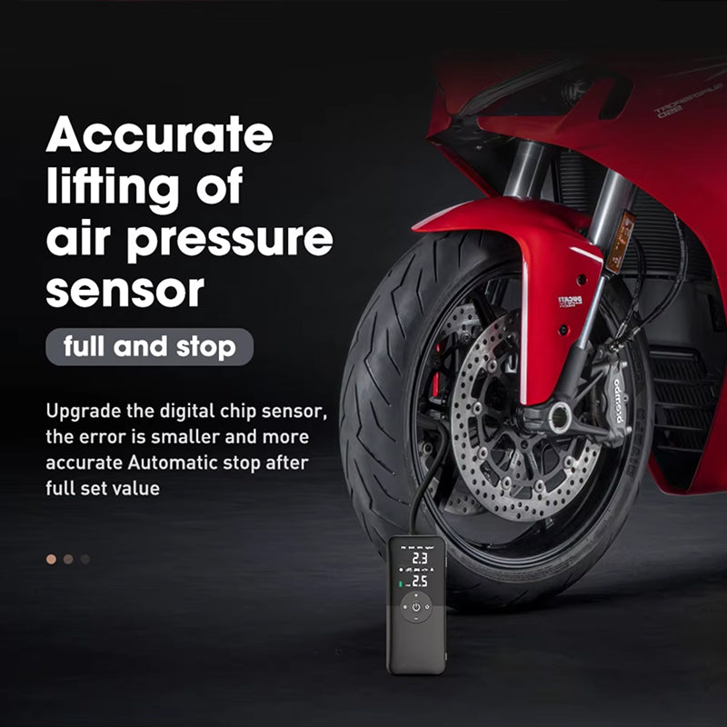 Inflatexy Fast 15-second inflation with powerful 18,000 RPM motor