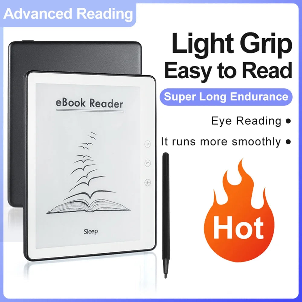 LitraKno Crisp 198PPI resolution brings text to life with incredible clarity
