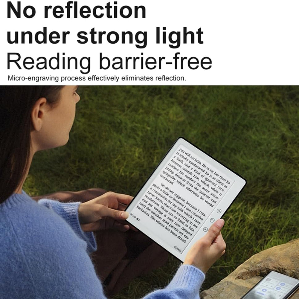 LitraKno Crisp 198PPI resolution brings text to life with incredible clarity