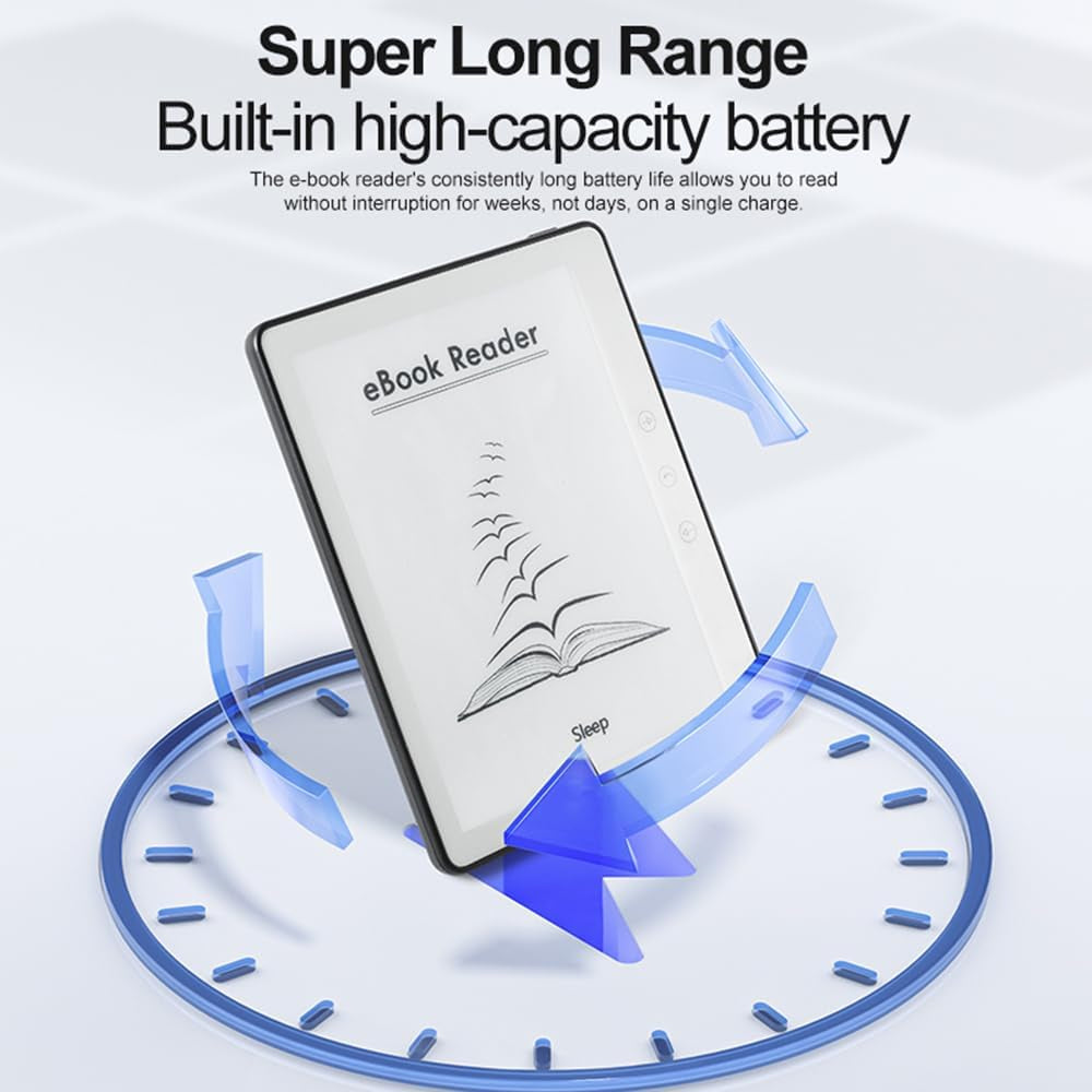 LitraKno Crisp 198PPI resolution brings text to life with incredible clarity