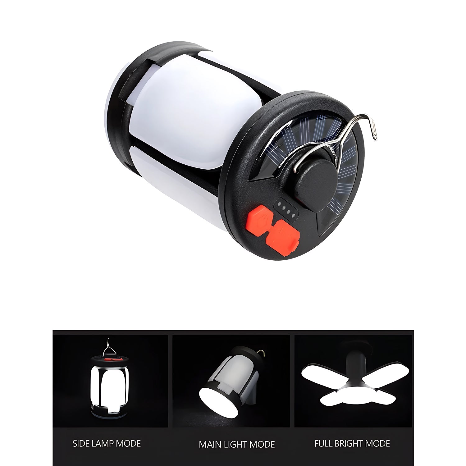 LomiFors LED Emergency Lantern – 1000m Beam Range, Dual Light Modes & USB-C Rechargeable Power Bank