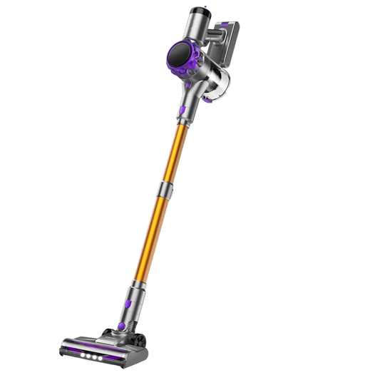 MekValix 45KPa Cordless Stick Vacuum – 55-Minute Runtime, Tangle-Free V-Brush & 6-Stage HEPA Filter