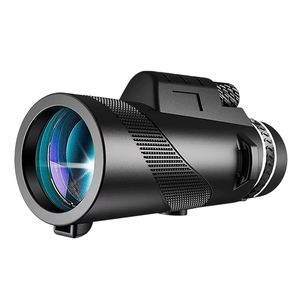 MenixFos 80x100 High Power Monocular – BAK4 Prism, Nitrogen-Purged Waterproofing & Phone Adapter