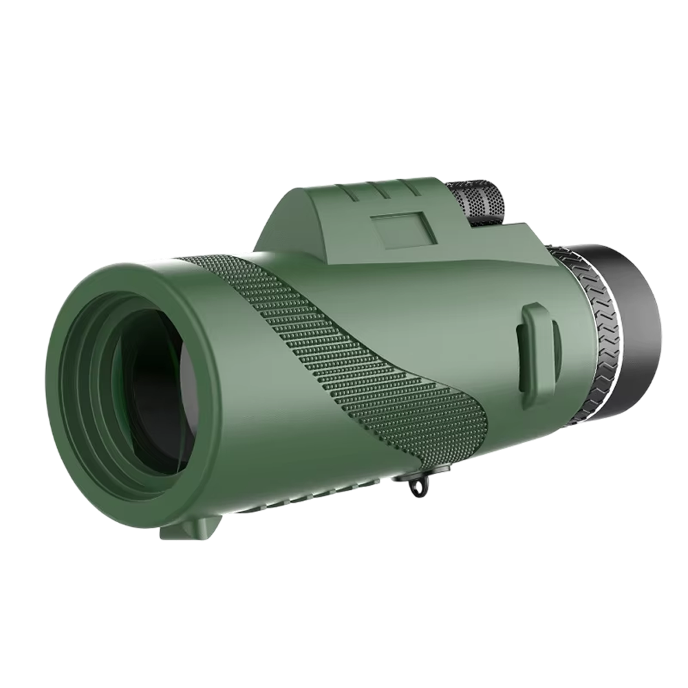 MenixFos 80x100 High Power Monocular – BAK4 Prism, Nitrogen-Purged Waterproofing & Phone Adapter