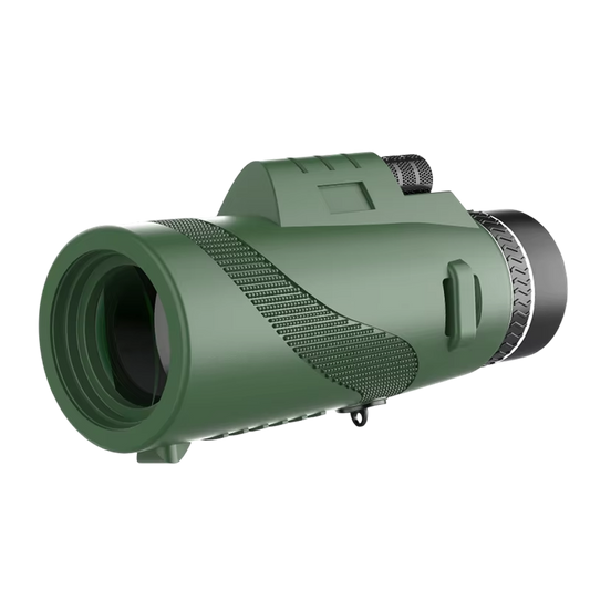 MenixFos 80x100 High Power Monocular – BAK4 Prism, Nitrogen-Purged Waterproofing & Phone Adapter