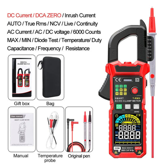 MereiCeci True RMS &amp; 6000 Counts Maximum Precision Display