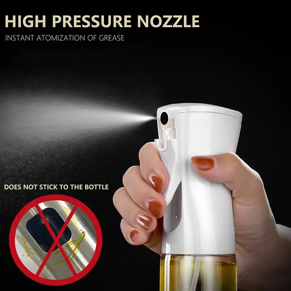 MitiSprix High-Pressure Oil Sprayer – 500ml Continuous Fine Mist, Leak-Proof & Air Fryer Compatible