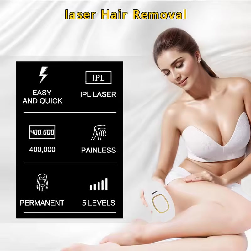 MovixLin Laser Hair Removal Handset | At-Home IPL Device
