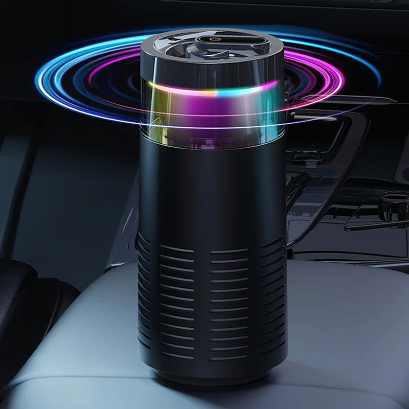PestyEco Car Air Purifier – 105°C Thermal Formaldehyde Removal & Mijia Negative Ion Technology