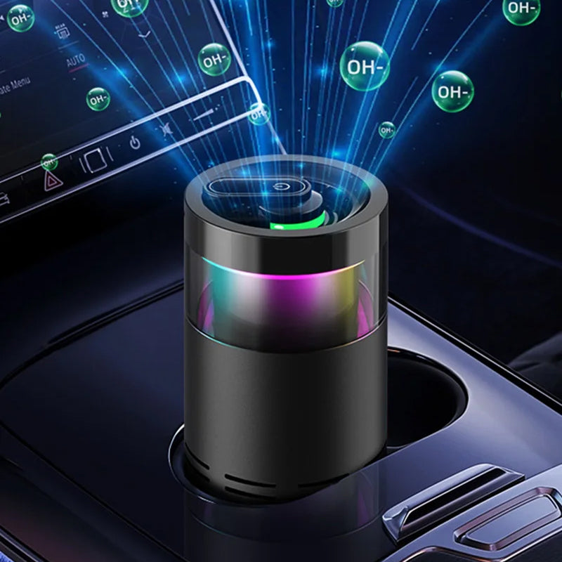 PestyEco Car Air Purifier – 105°C Thermal Formaldehyde Removal & Mijia Negative Ion Technology