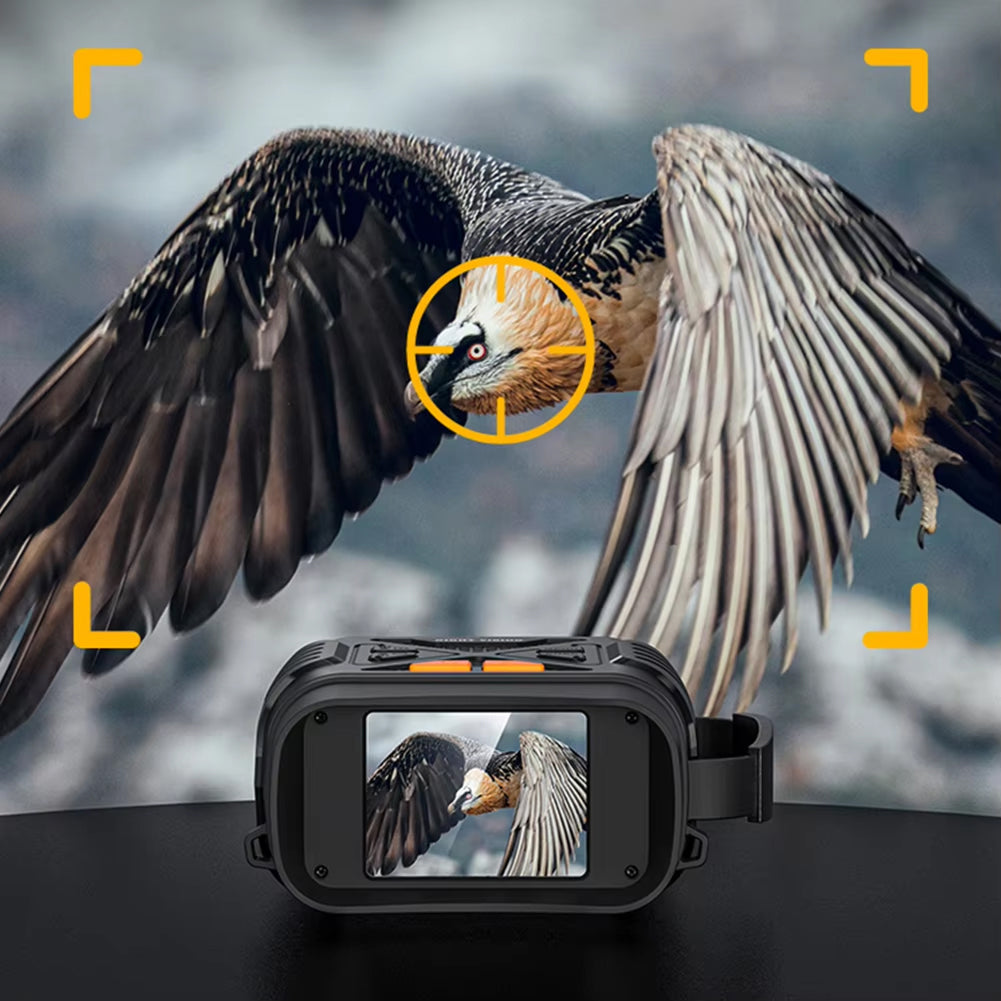 PossNiox Military Night Vision Binoculars – 800m Infrared Range, 10x Zoom & HD Video Recording