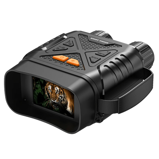 PossNiox Military Night Vision Binoculars – 800m Infrared Range, 10x Zoom & HD Video Recording